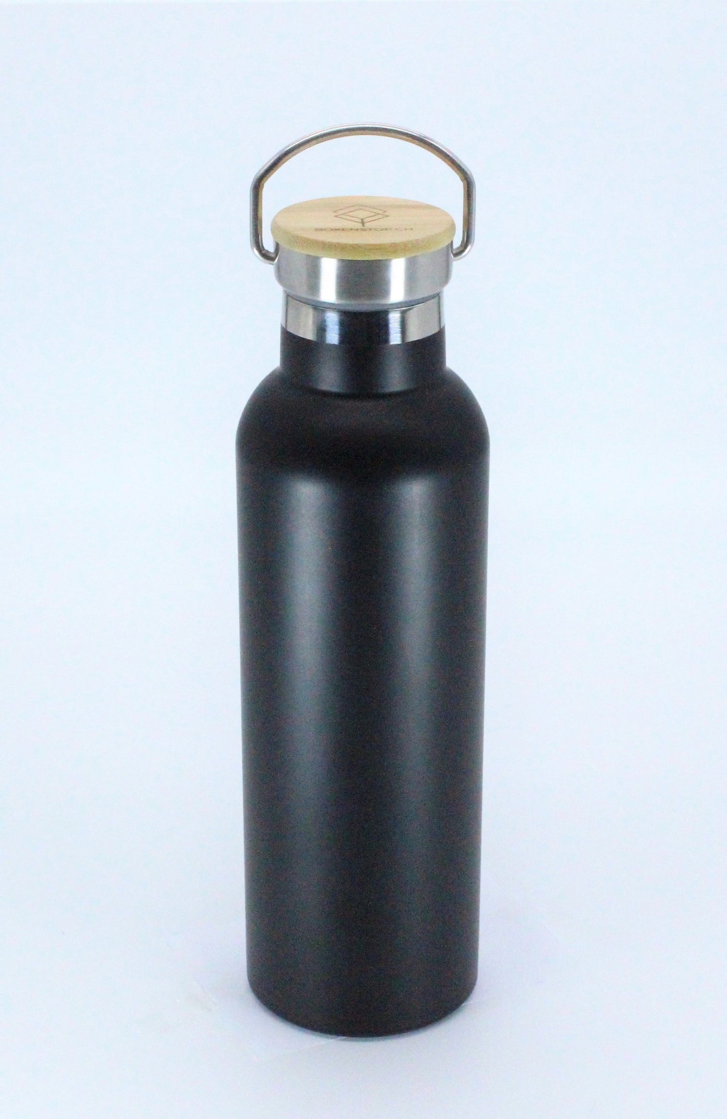 Isolier - Trinkflasche Hot &amp; Cold in Schwarz-Matt, 750 ML