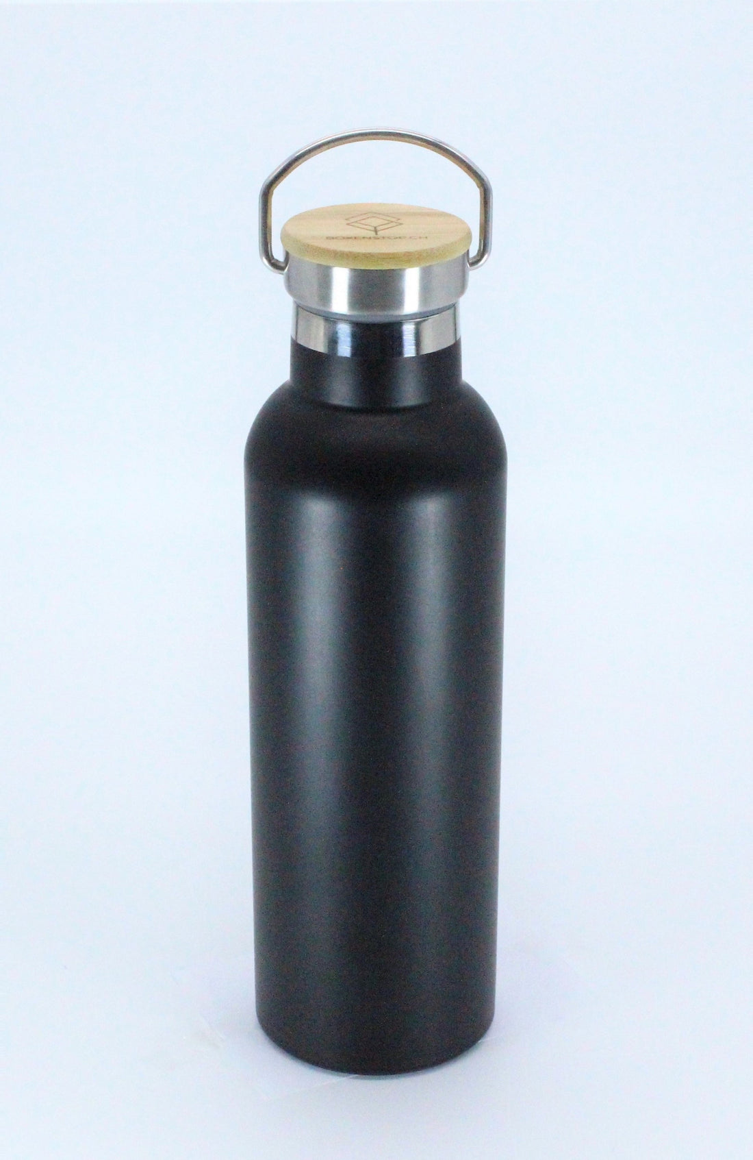 Isolier - Trinkflasche Hot &amp; Cold in Schwarz-Matt, 500 ML