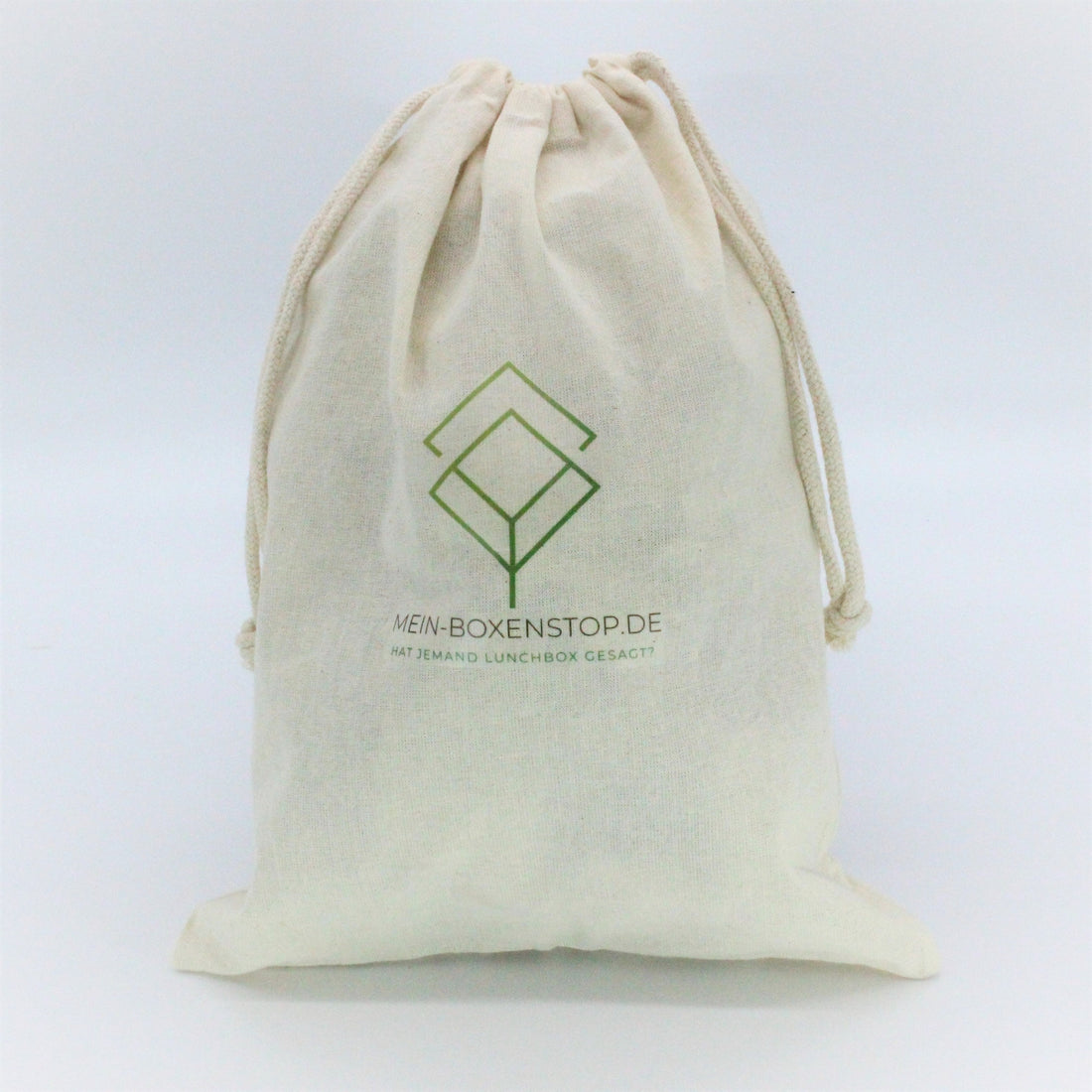 ÖKO-Baumwoll-Zugbeutel mit Kordel, 34x25 cm, doppelter Kordelzug
