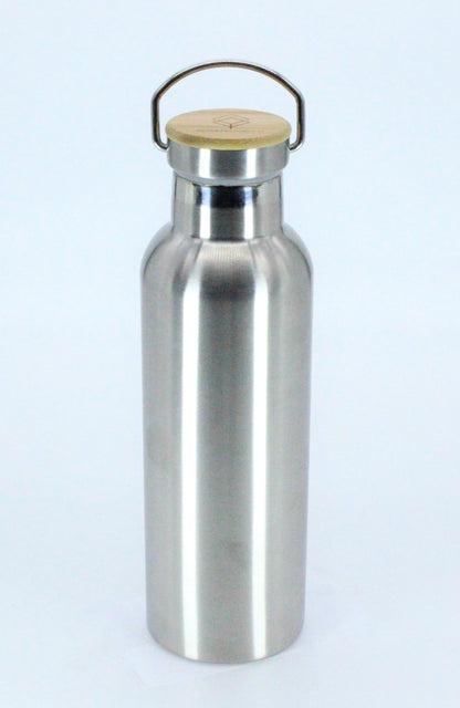 Isolier - Trinkflasche Hot &amp; Cold in Silber, 600 ML