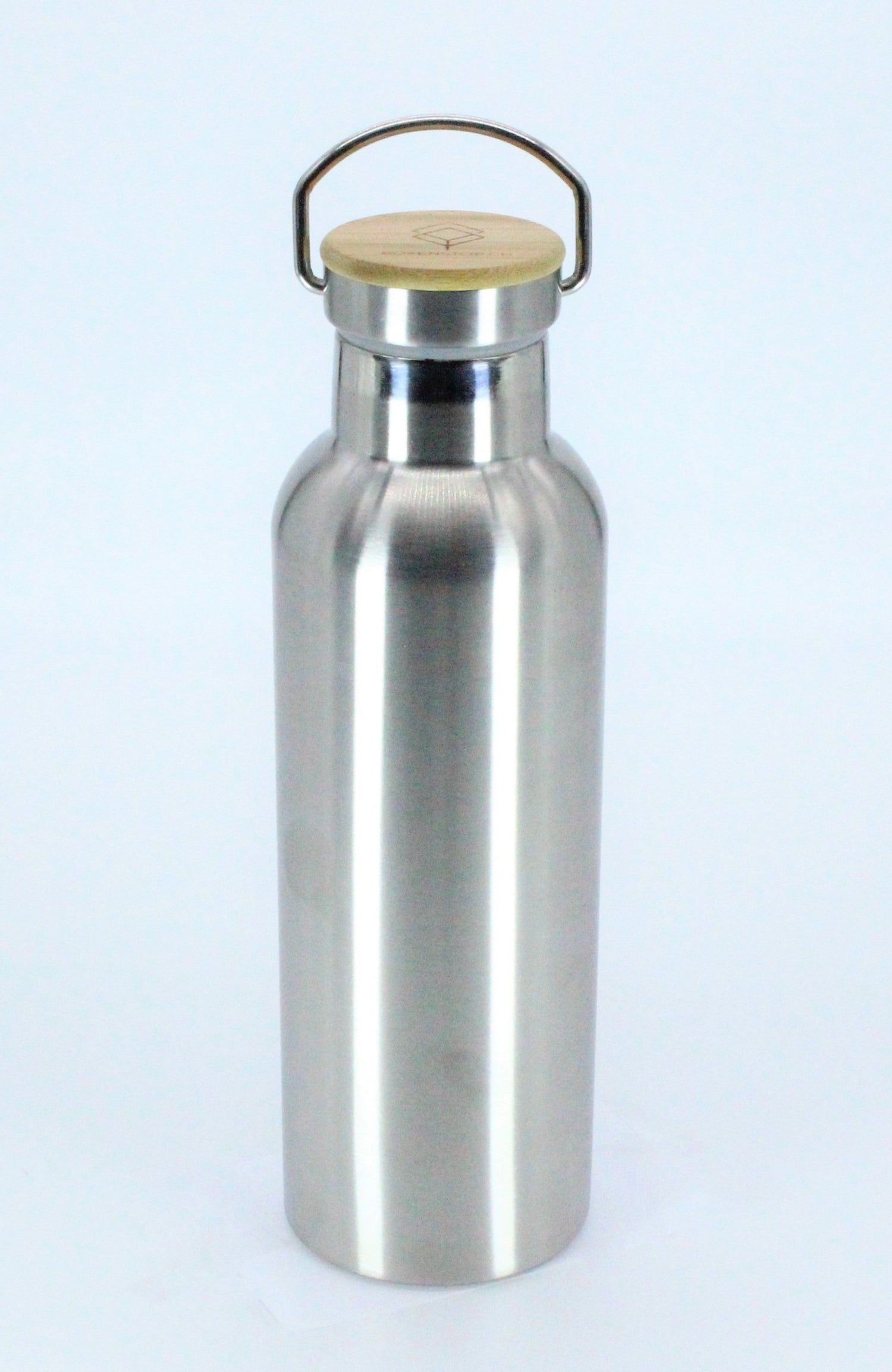 Isolier - Trinkflasche Hot &amp; Cold in Silber, 500 ML